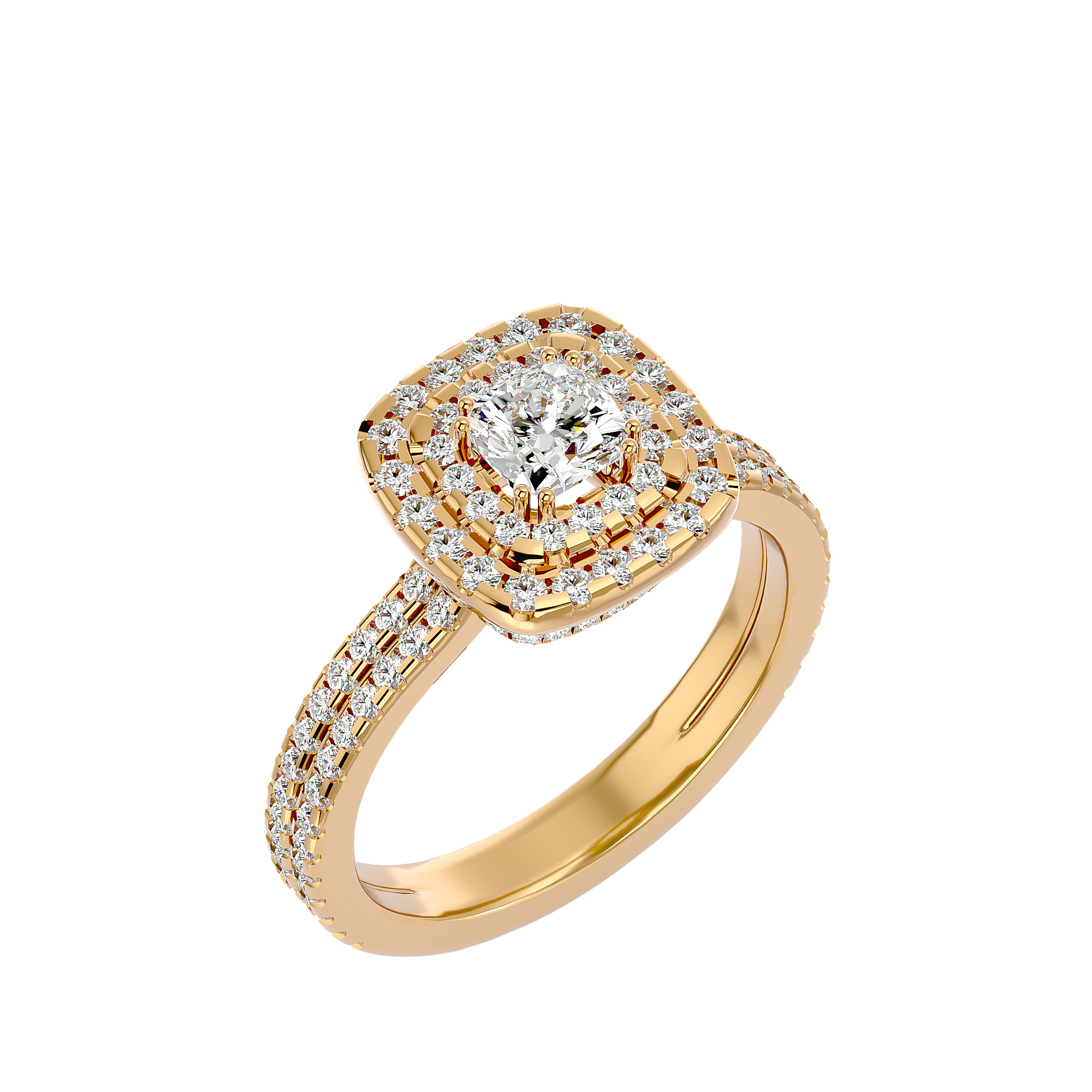 HOH Alexandra Diamond Halo Ring