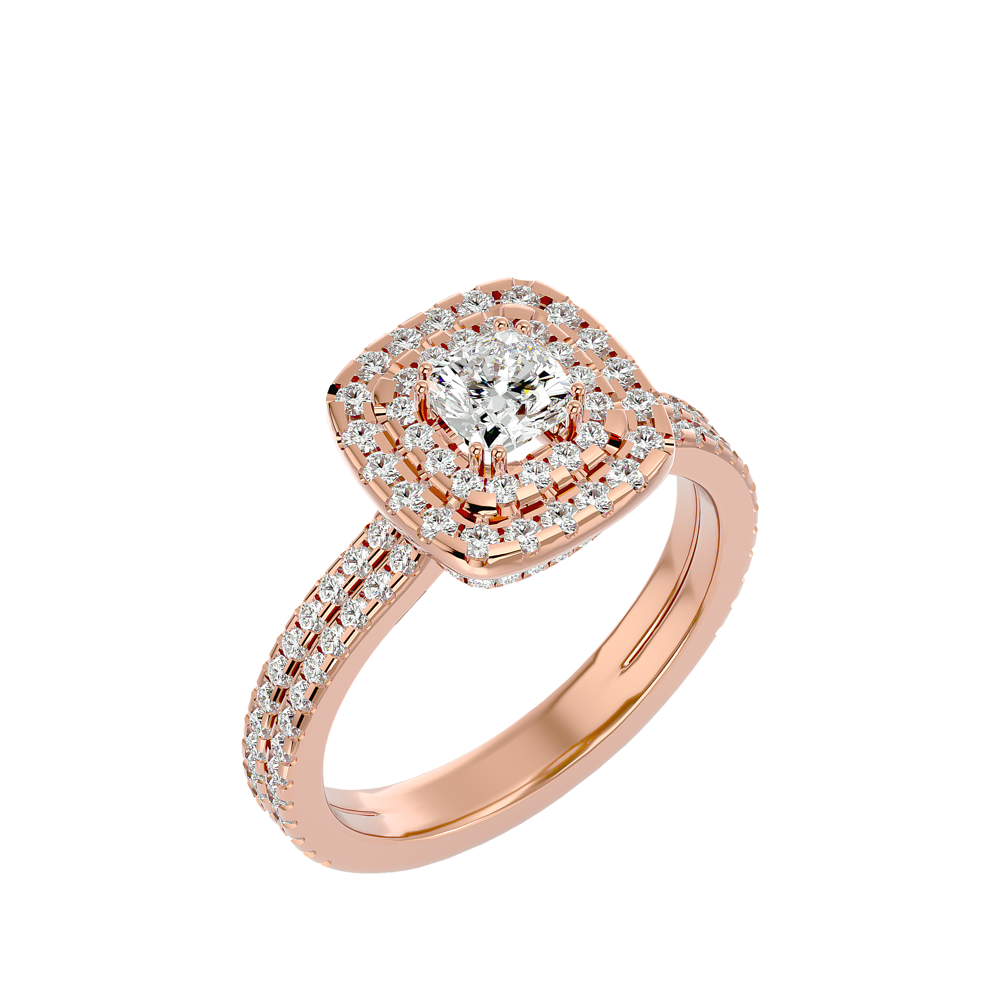 HOH Alexandra Diamond Halo Ring