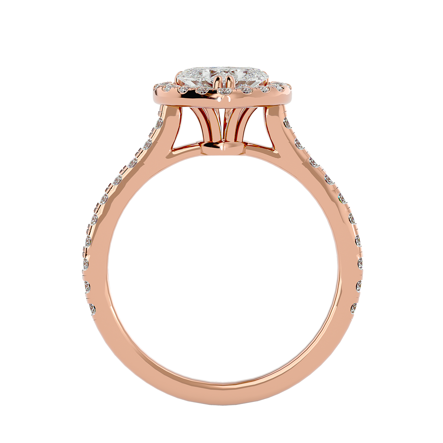 HOH Artemis Diamond Halo Ring
