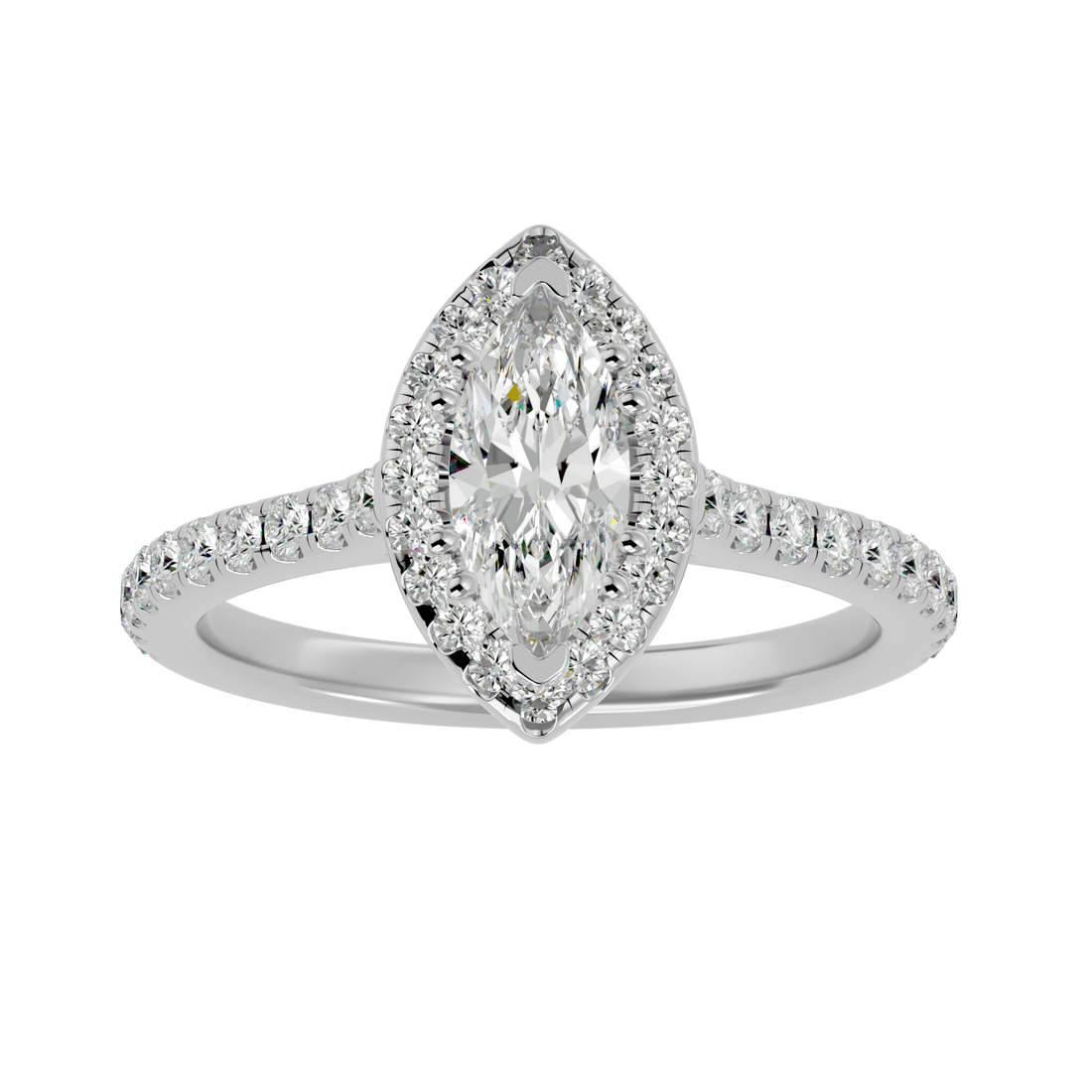 HOH Aurelia Diamond Halo Ring