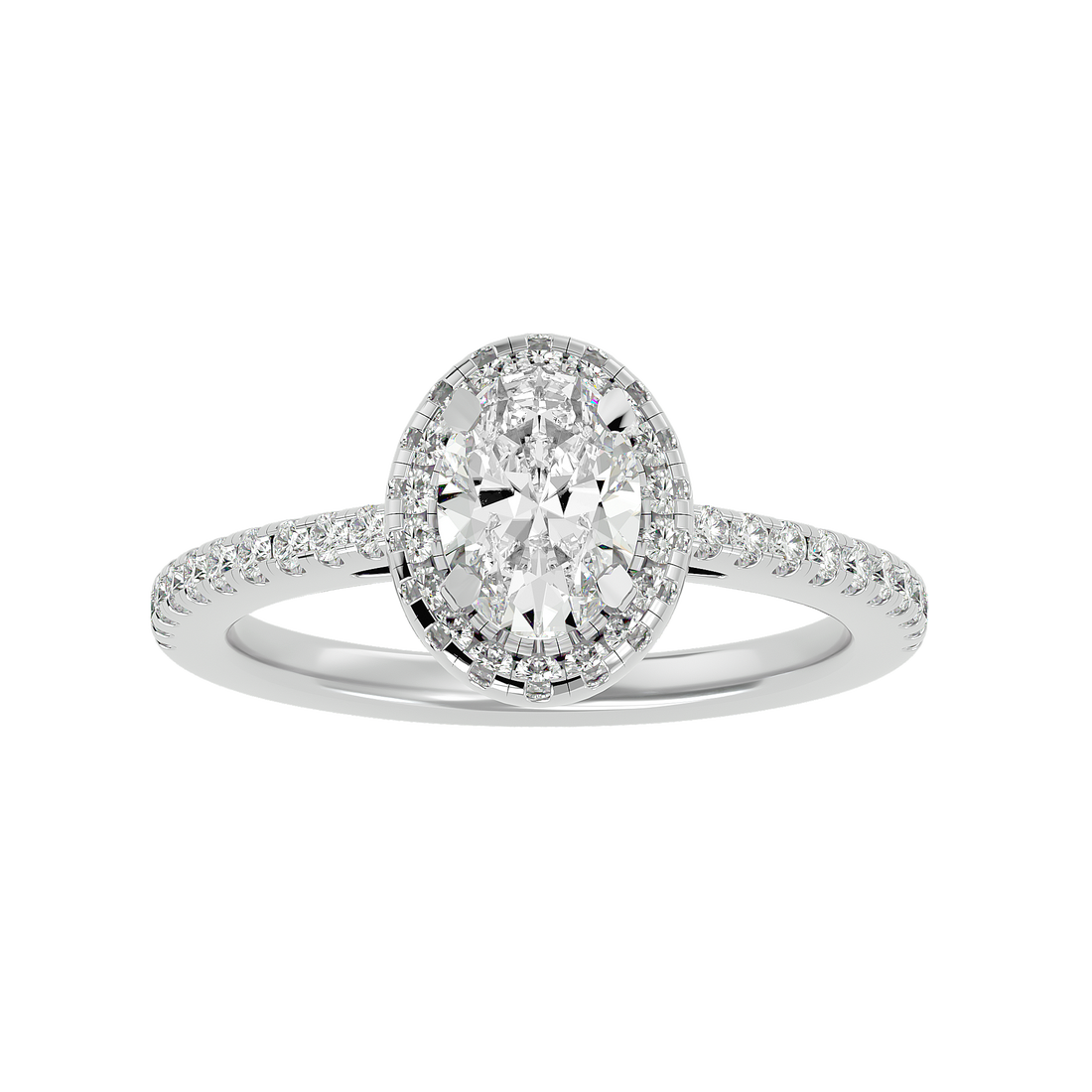 HOH Beatrice Diamond Halo Ring