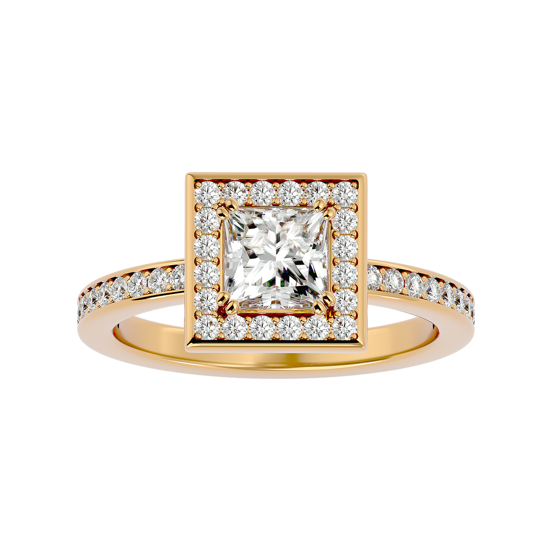 HOH Bethany Diamond Halo Ring