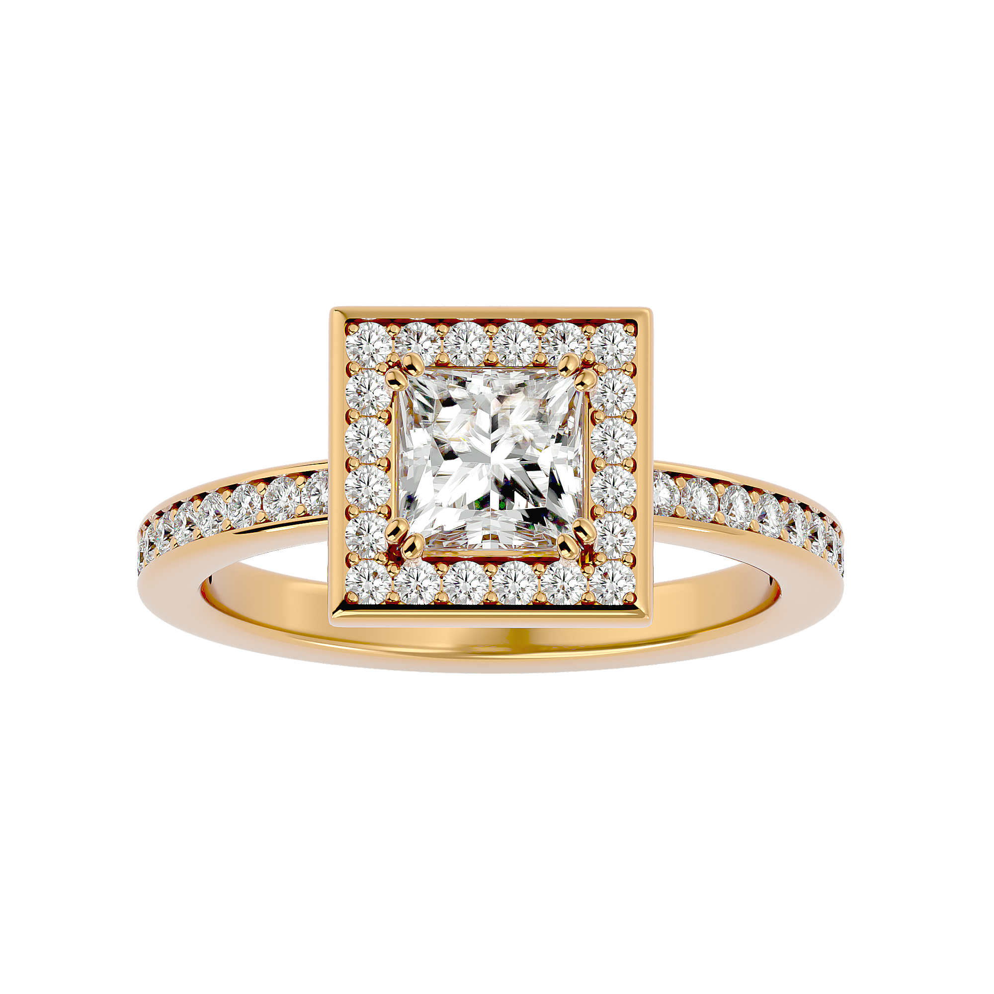 HOH Bethany Diamond Halo Ring