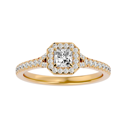 HOH Brigitte Diamond Halo Ring