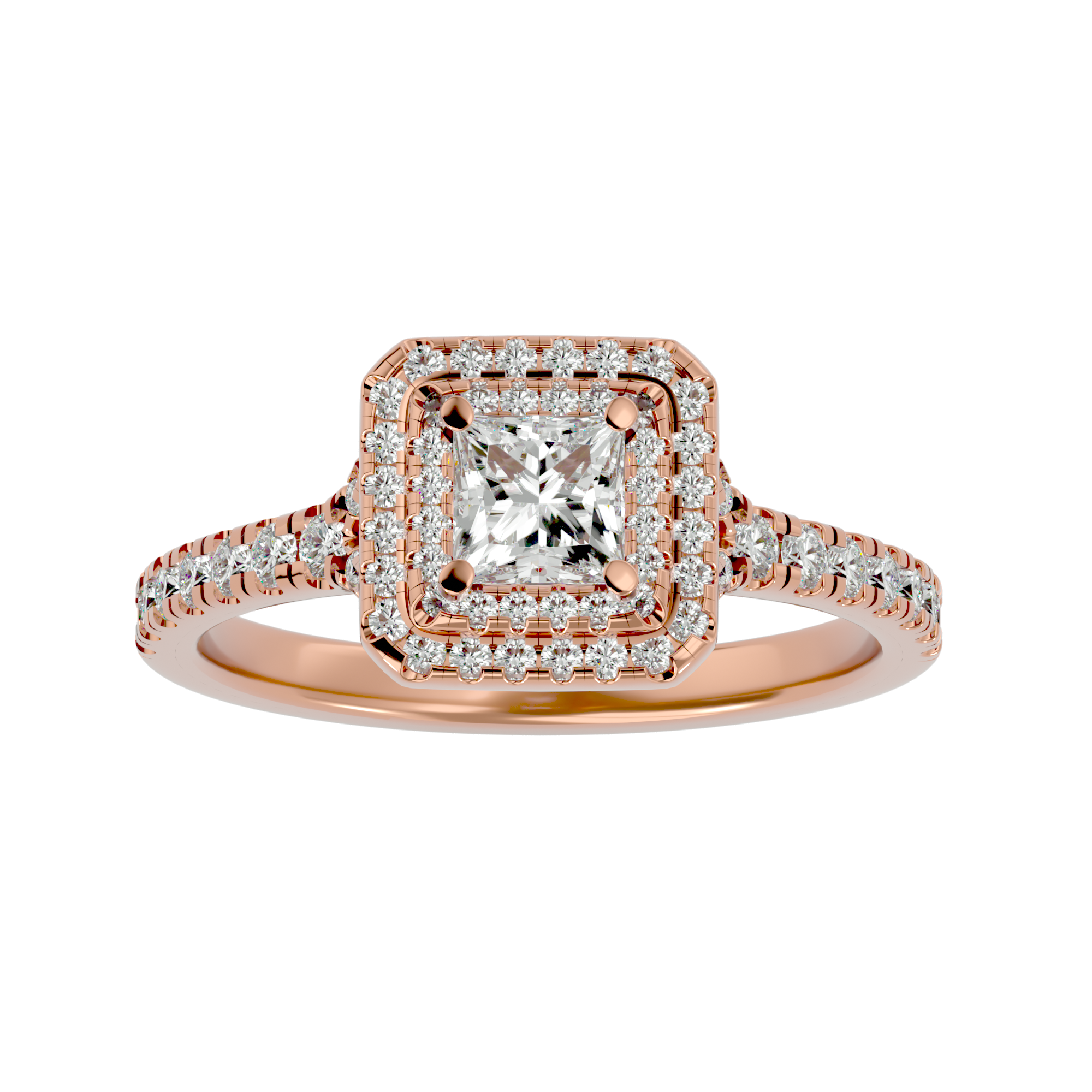 HOH Caledonia Diamond Halo Ring