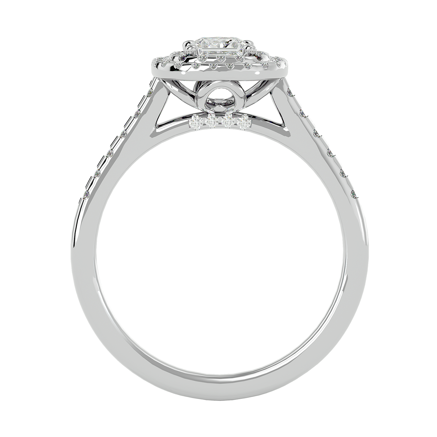 HOH Cassandra Diamond Halo Ring