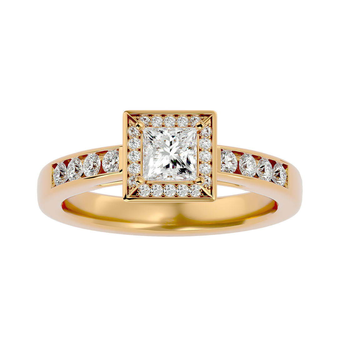 HOH  Caterina  Diamond Halo Ring