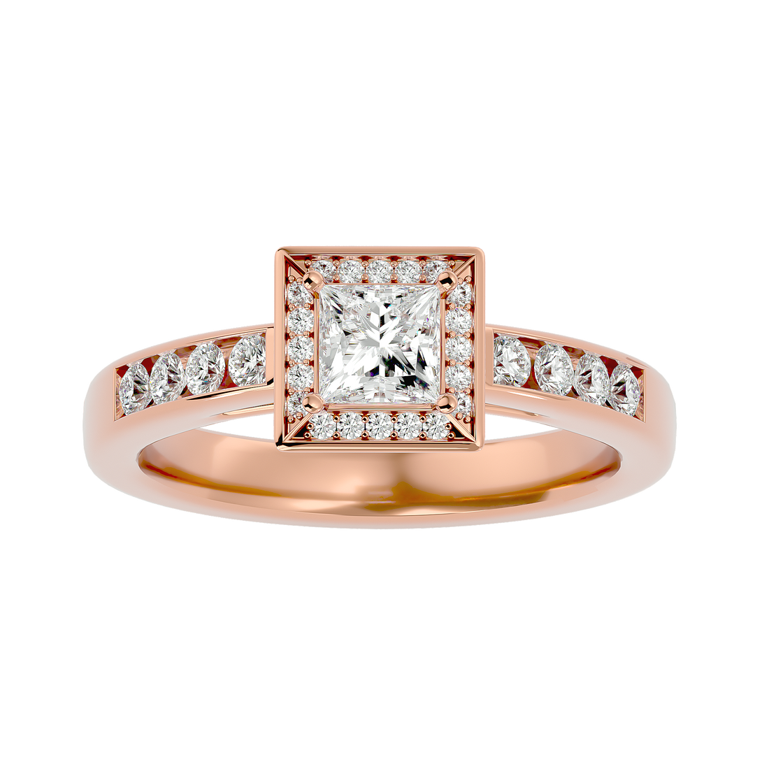 HOH  Caterina  Diamond Halo Ring