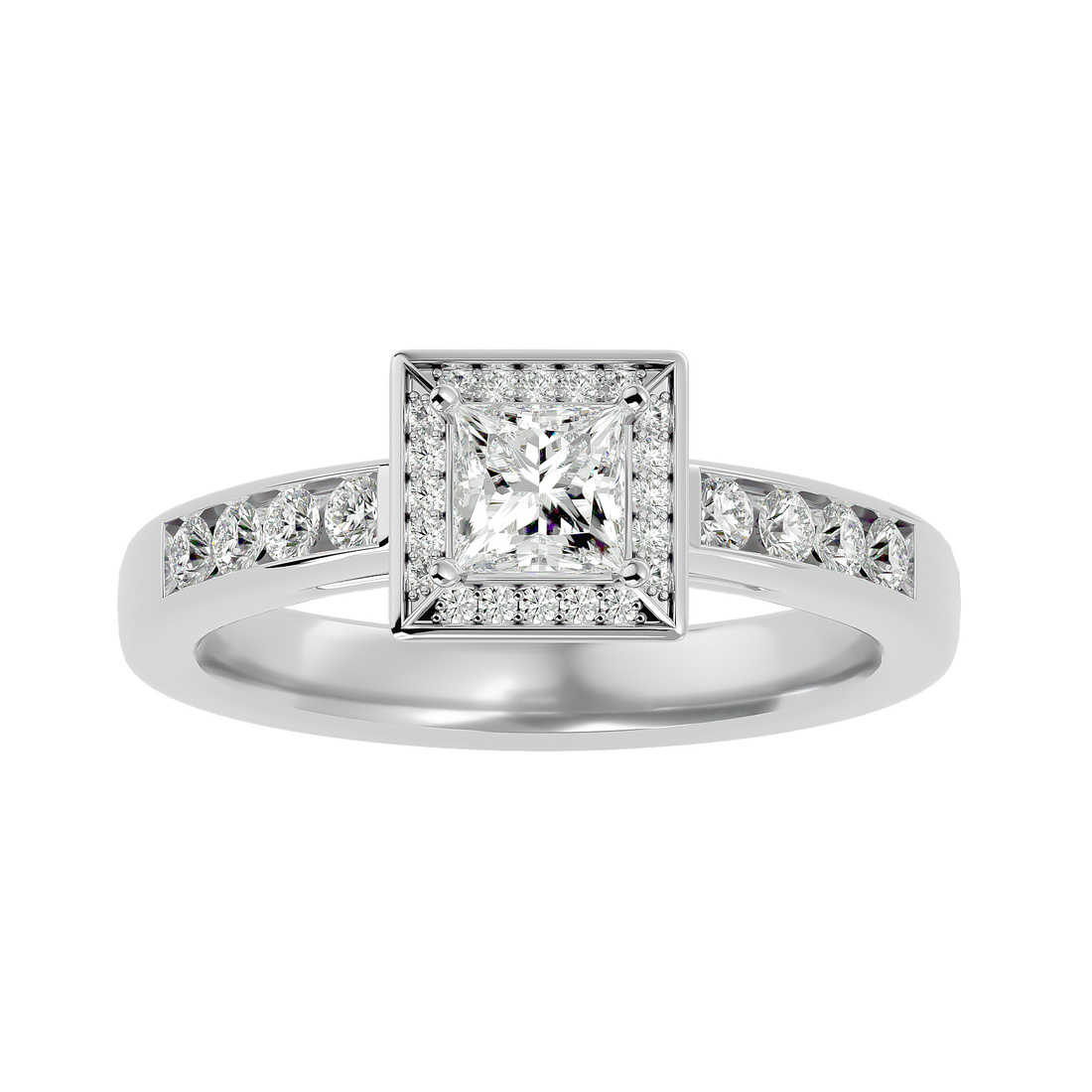 HOH  Caterina  Diamond Halo Ring