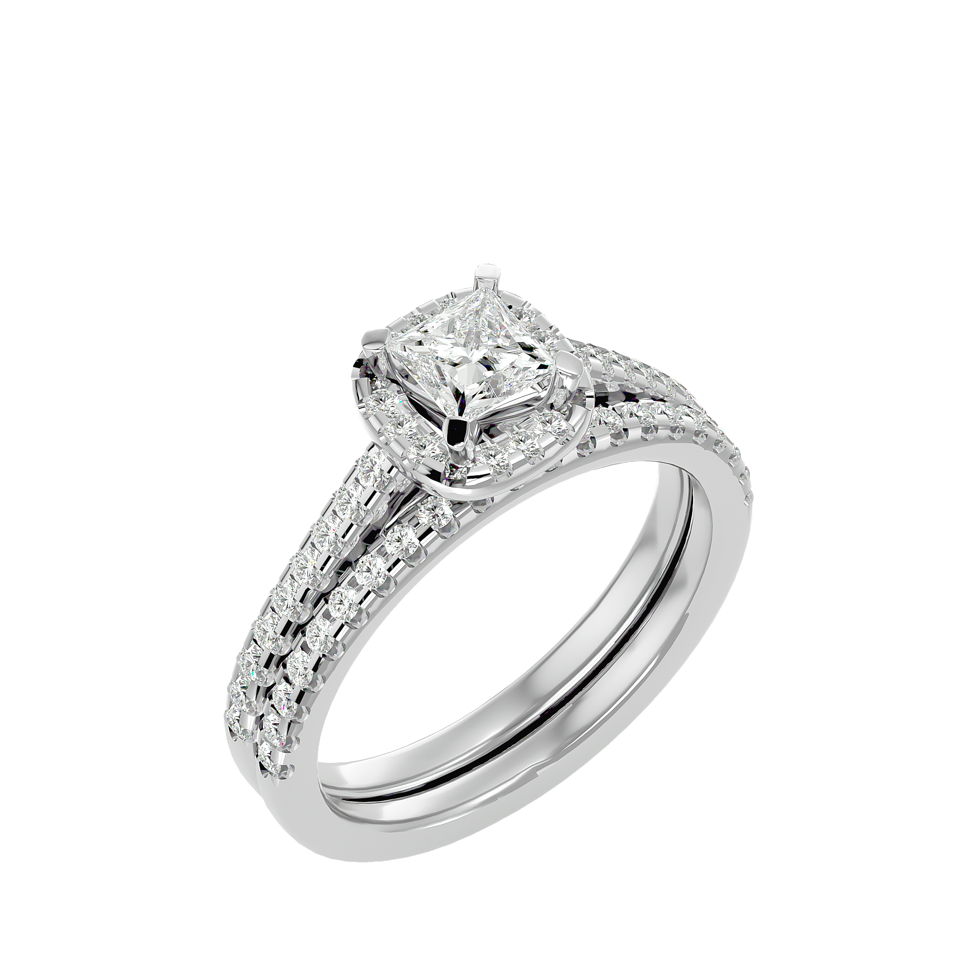 HOH Arista Diamond Bridal Ring