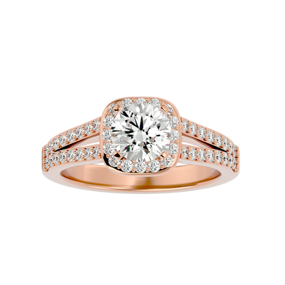 HOH Clementine Diamond Halo Ring