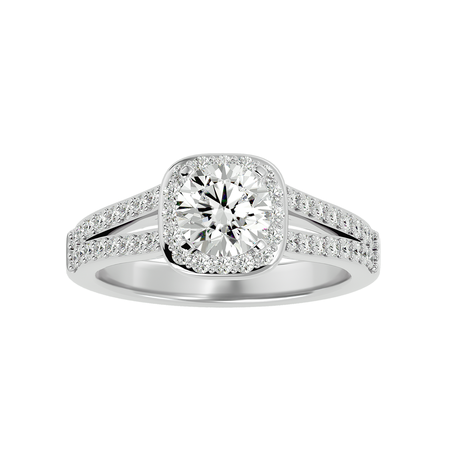 HOH Clementine Diamond Halo Ring