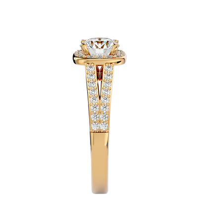 HOH Clementine Diamond Halo Ring