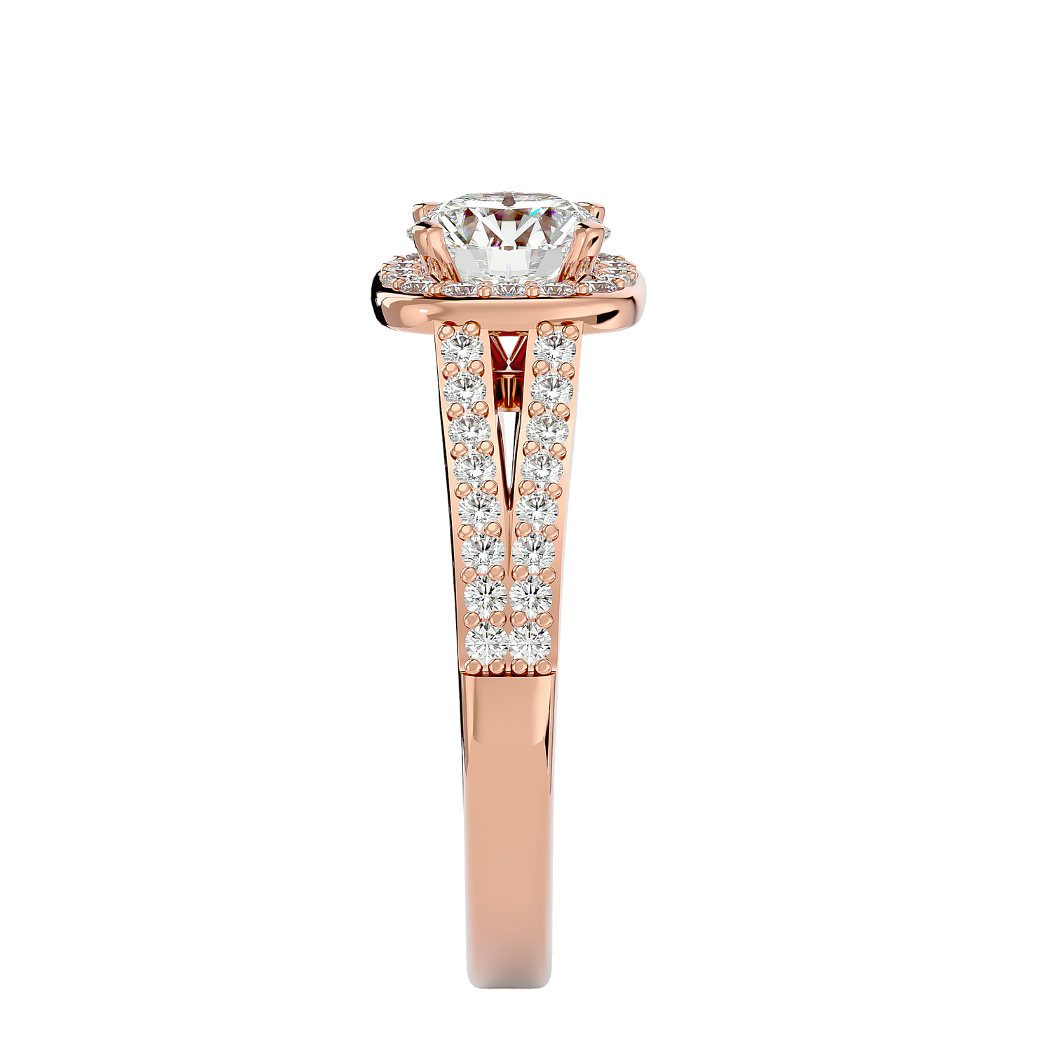 HOH Clementine Diamond Halo Ring