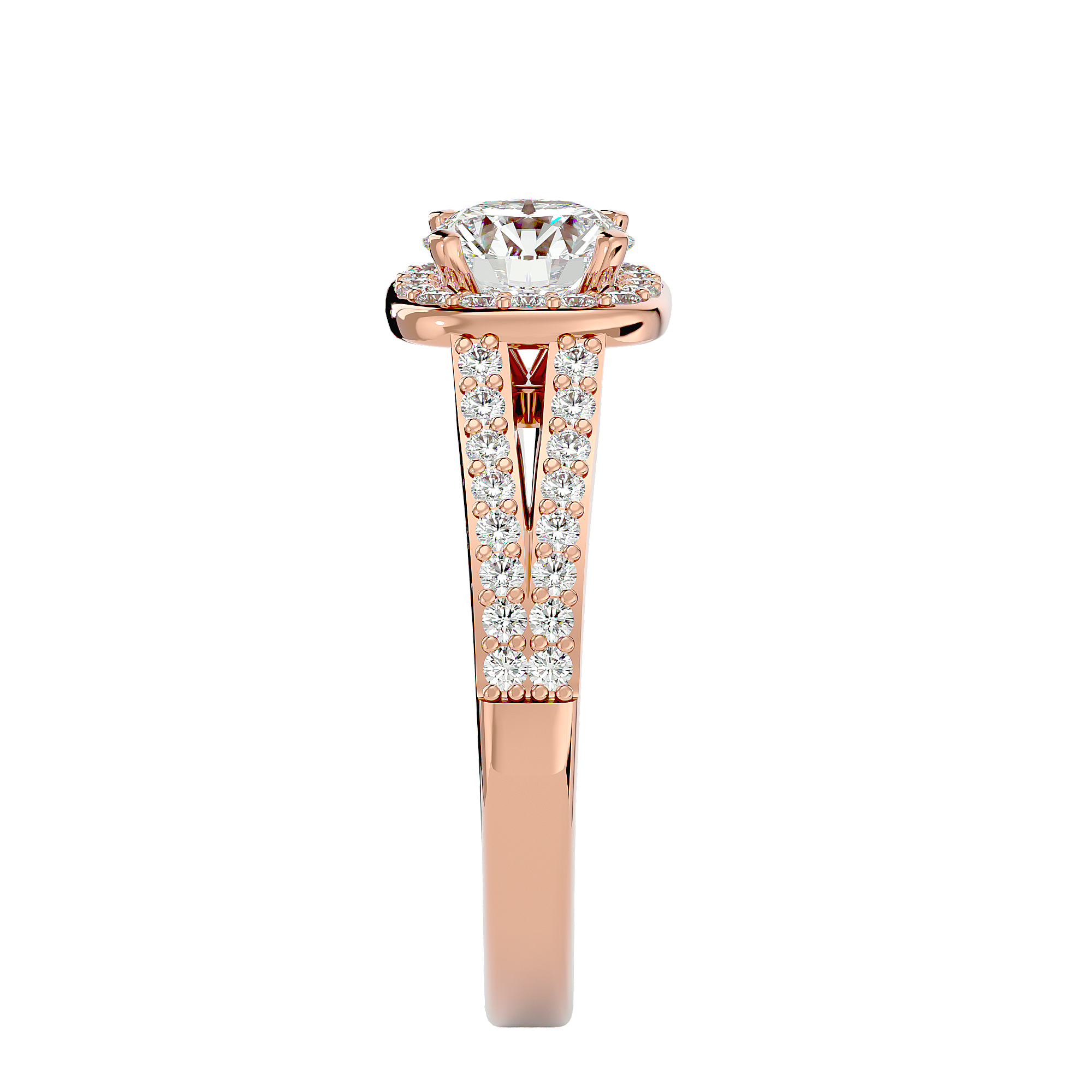 HOH Clementine Diamond Halo Ring