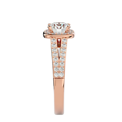 HOH Clementine Diamond Halo Ring