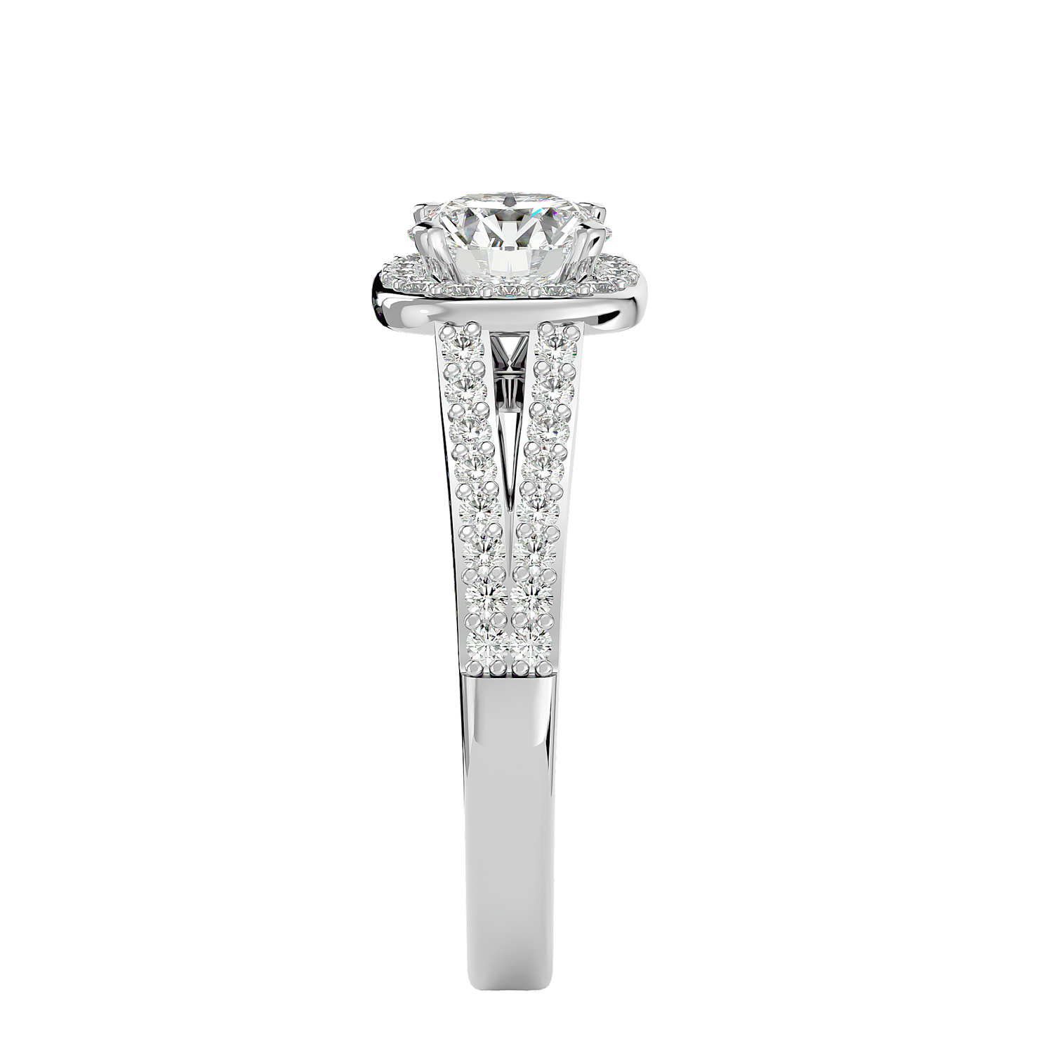 HOH Clementine Diamond Halo Ring