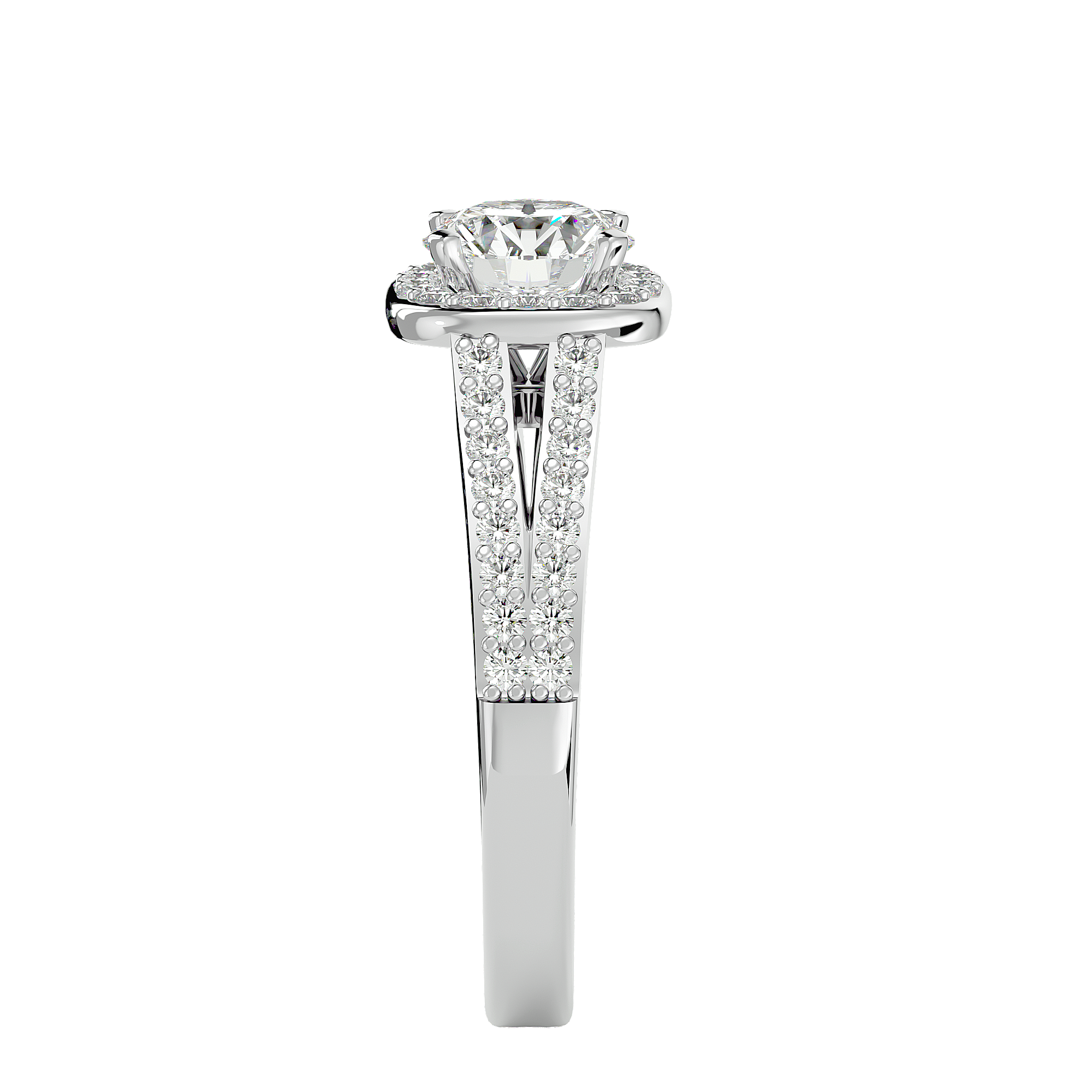 HOH Clementine Diamond Halo Ring