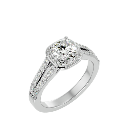 HOH Clementine Diamond Halo Ring