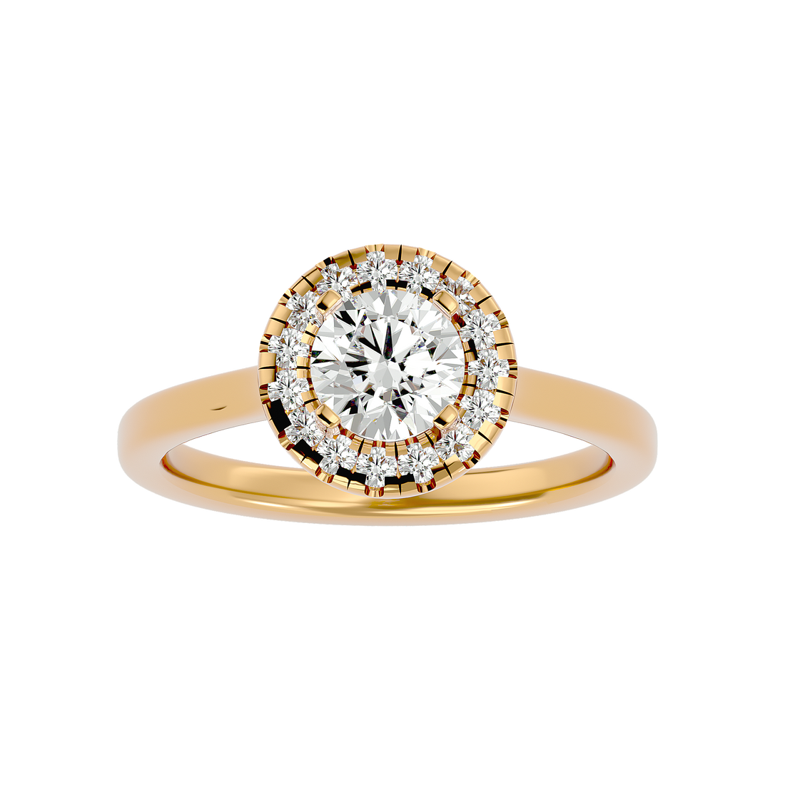 HOH Coretta Diamond Halo Ring