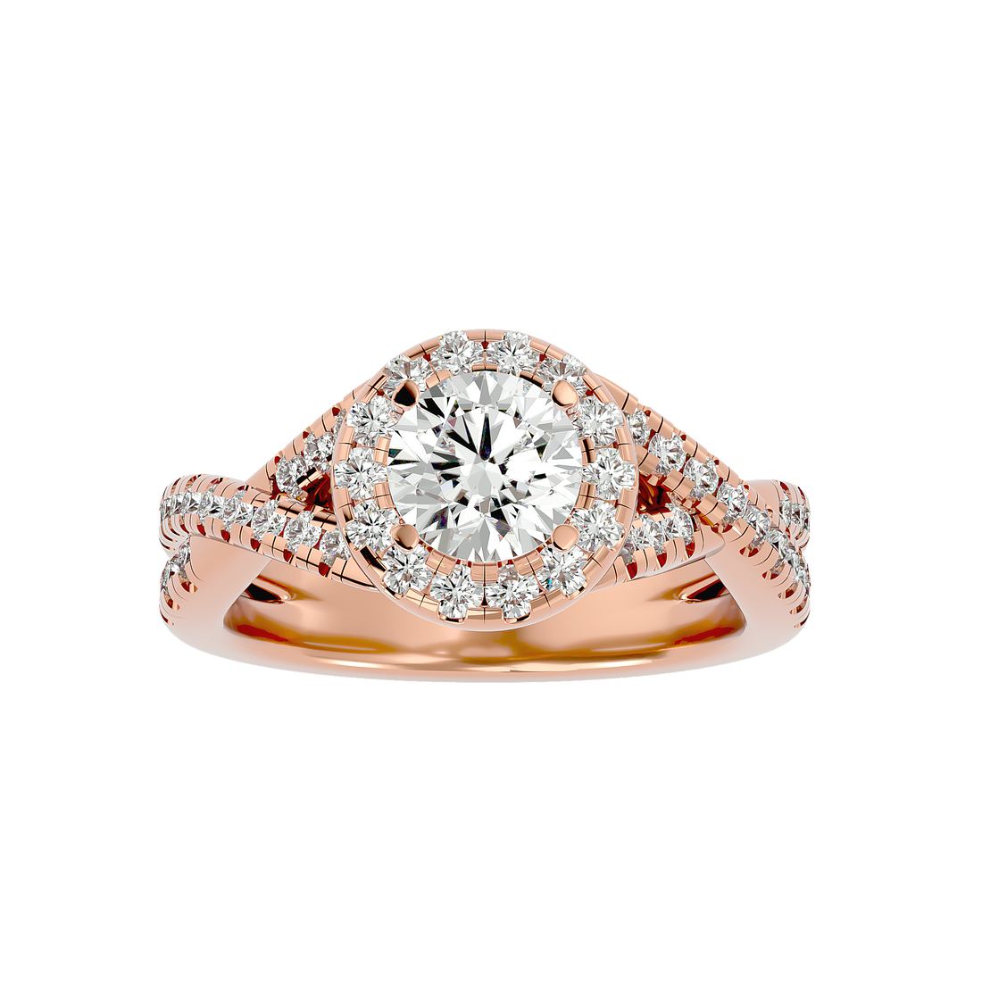 HOH Coty Diamond Halo Ring