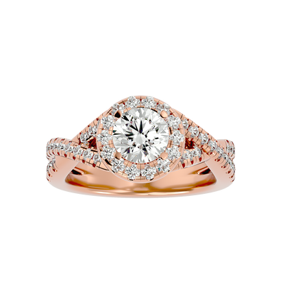 HOH Coty Diamond Halo Ring
