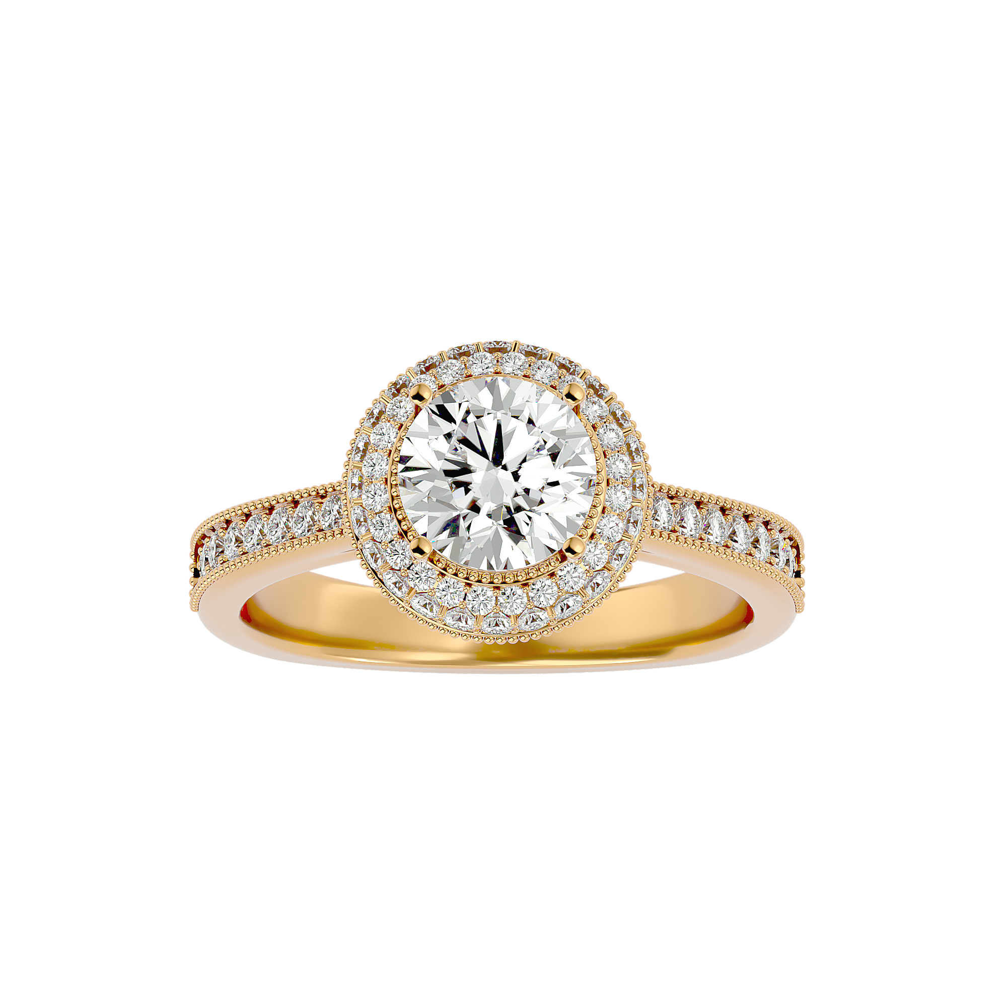 HOH Delilah Diamond Halo Ring