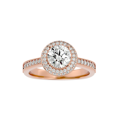 HOH Delilah Diamond Halo Ring