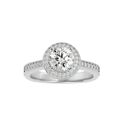 HOH Delilah Diamond Halo Ring