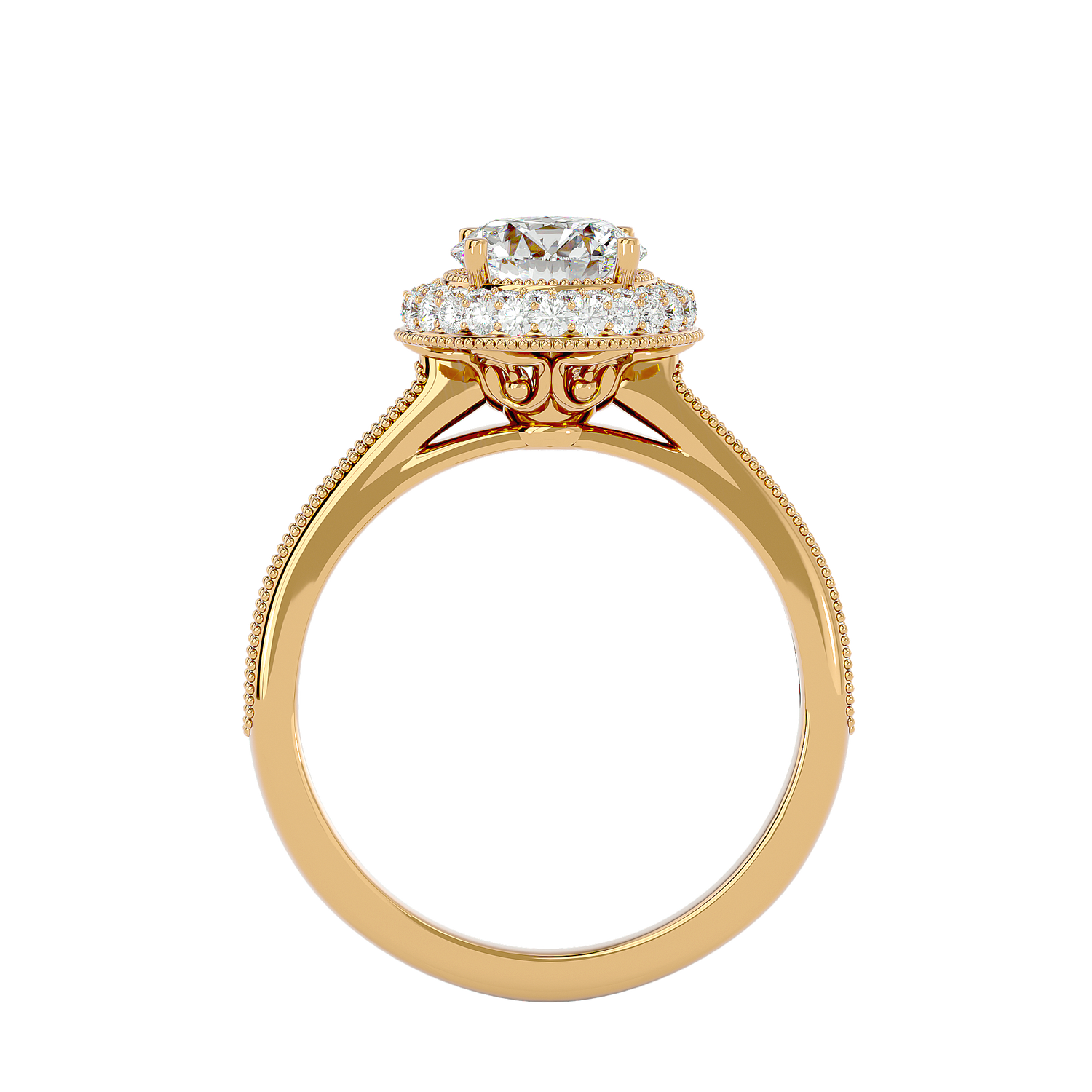 HOH Delilah Diamond Halo Ring