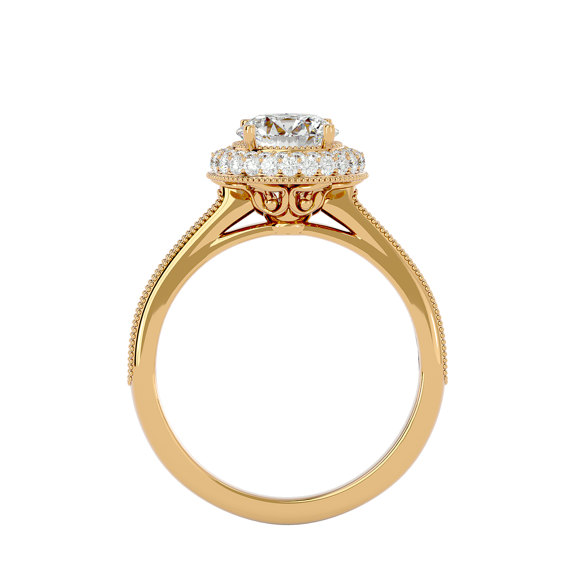 HOH Delilah Diamond Halo Ring