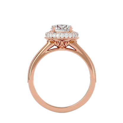 HOH Delilah Diamond Halo Ring