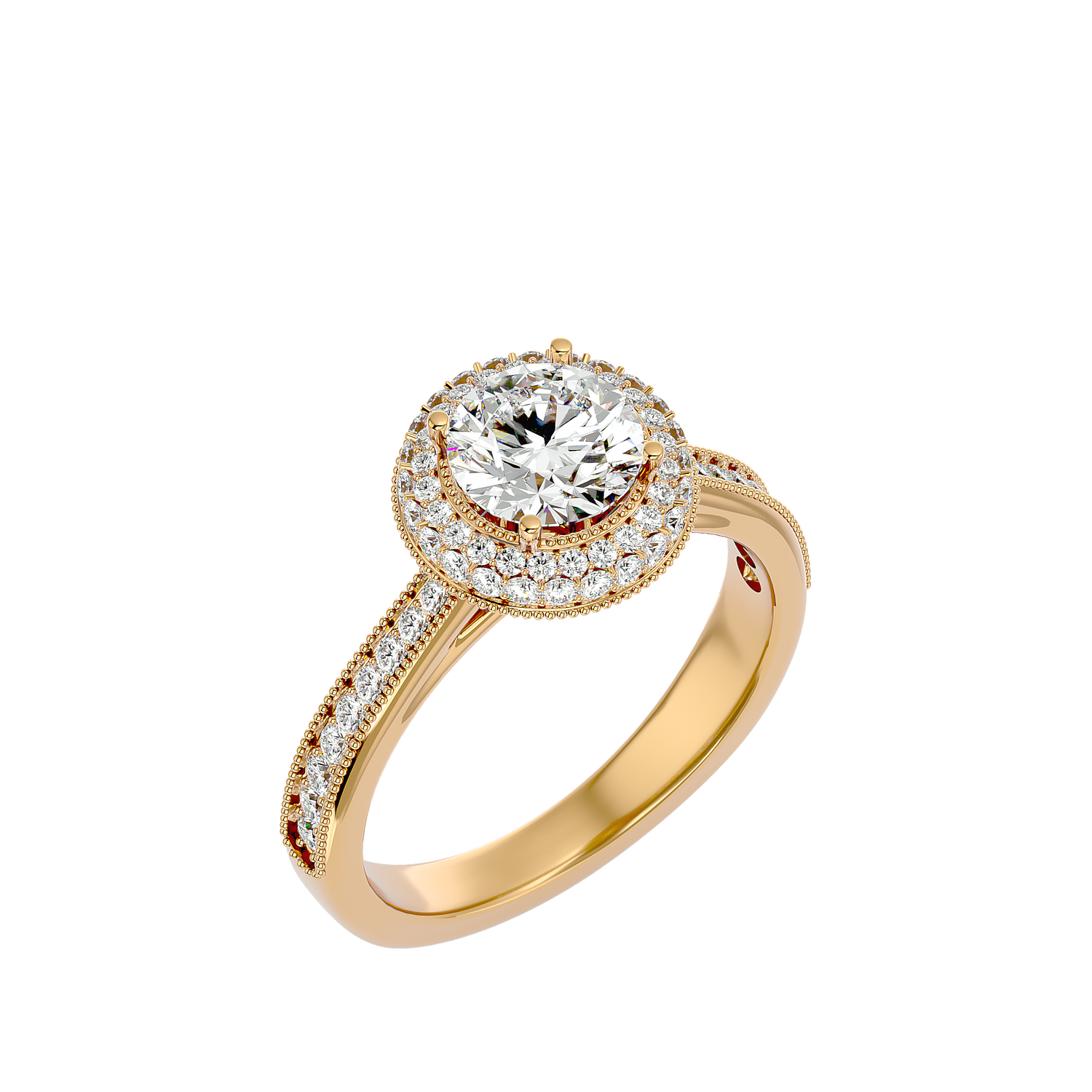 HOH Delilah Diamond Halo Ring