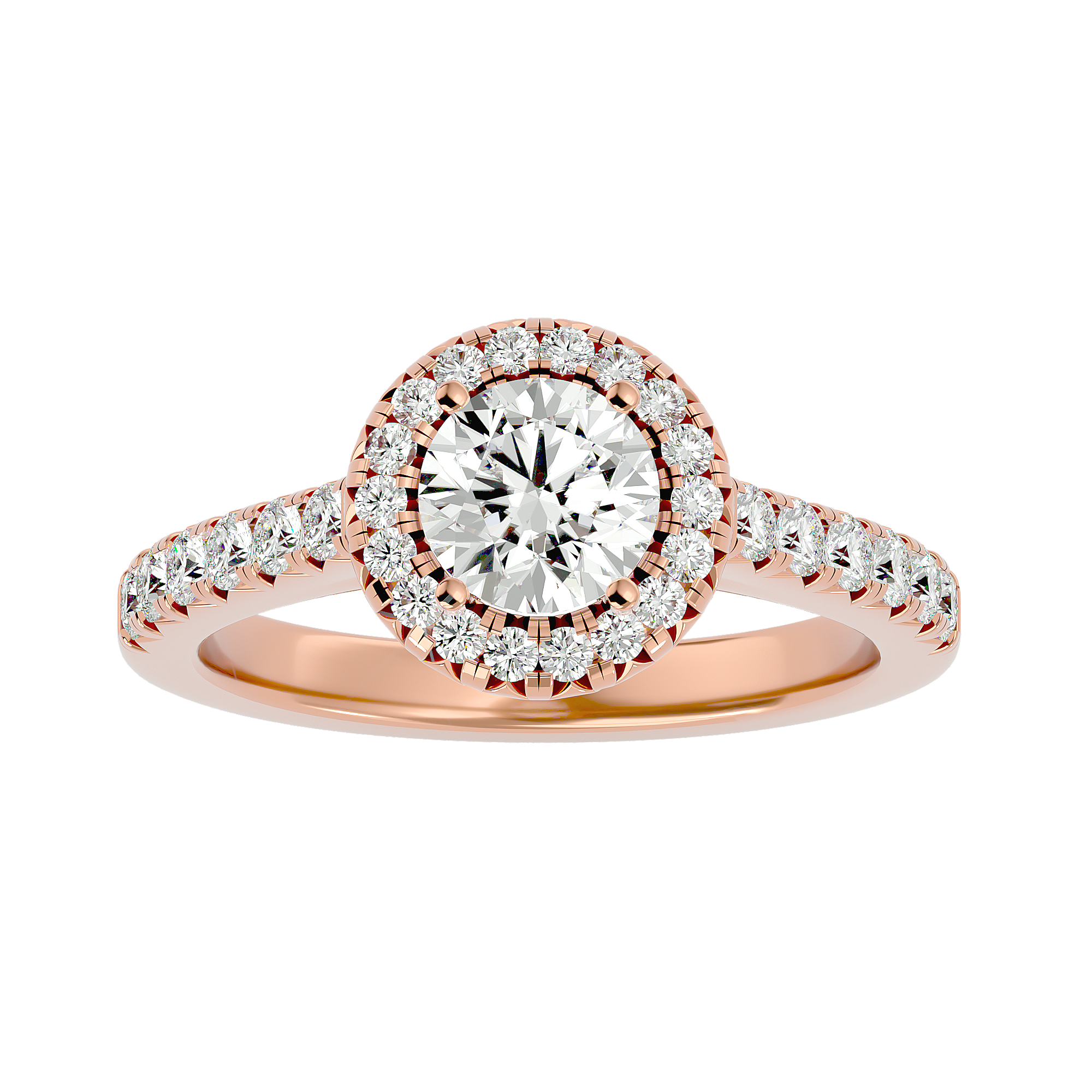 HOH Emilia Diamond Halo Ring