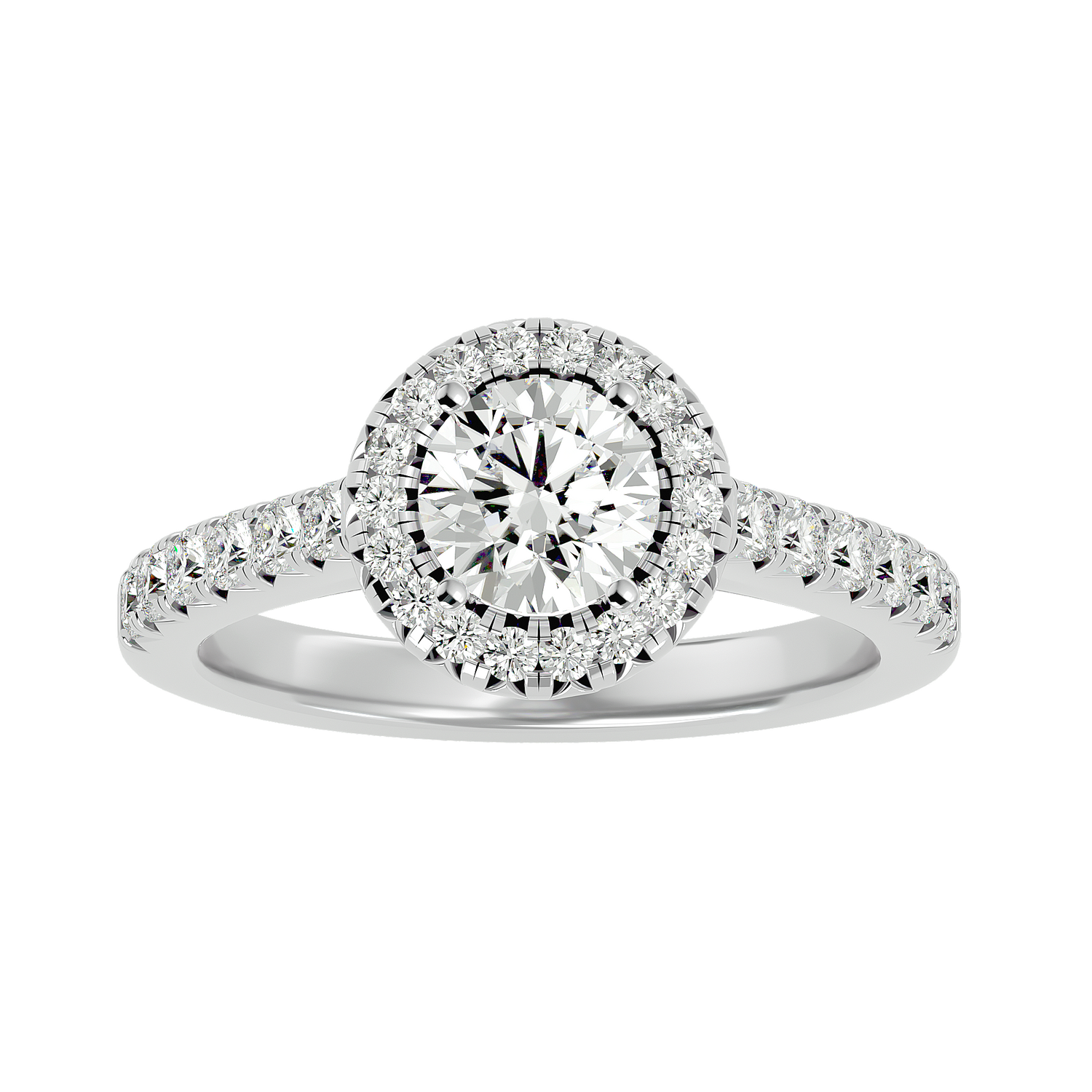 HOH Emilia Diamond Halo Ring