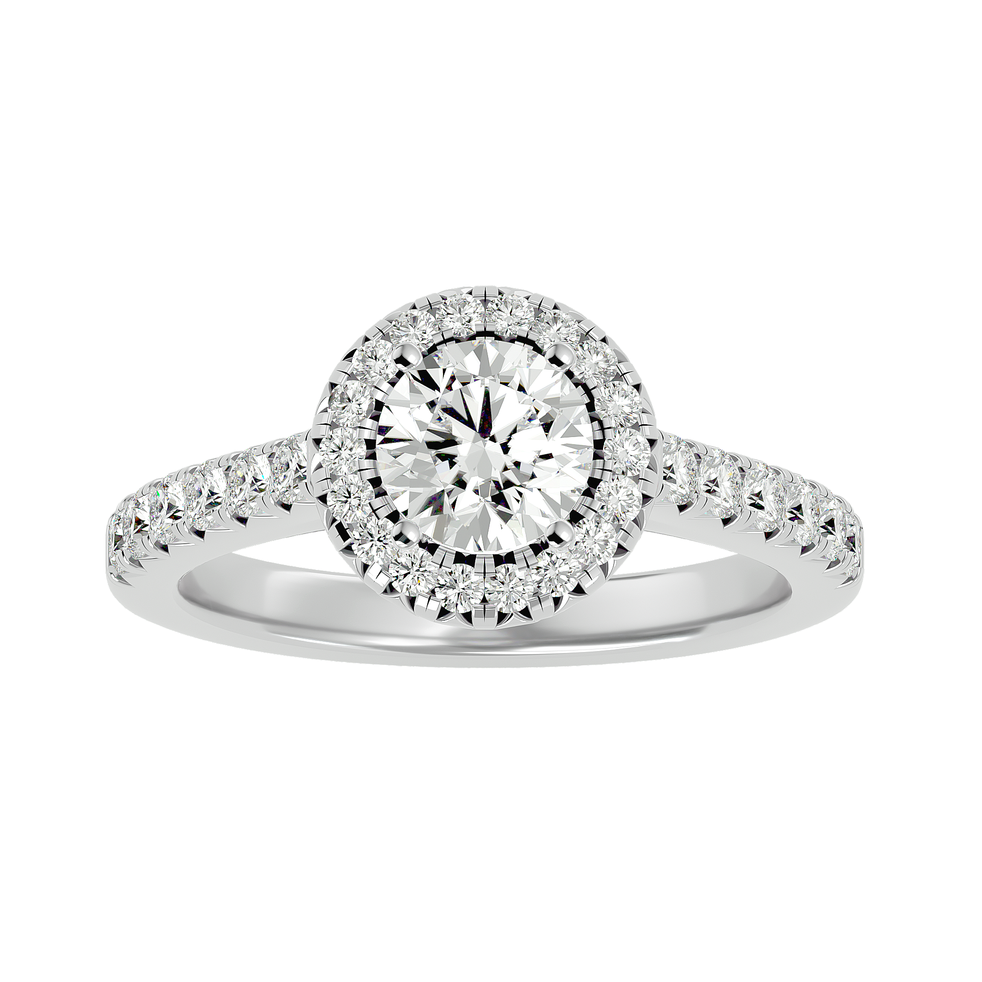 HOH Emilia Diamond Halo Ring