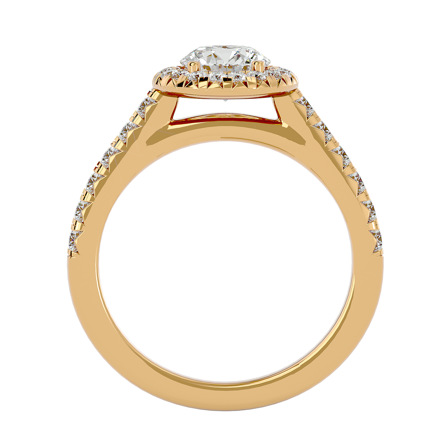 HOH Emilia Diamond Halo Ring