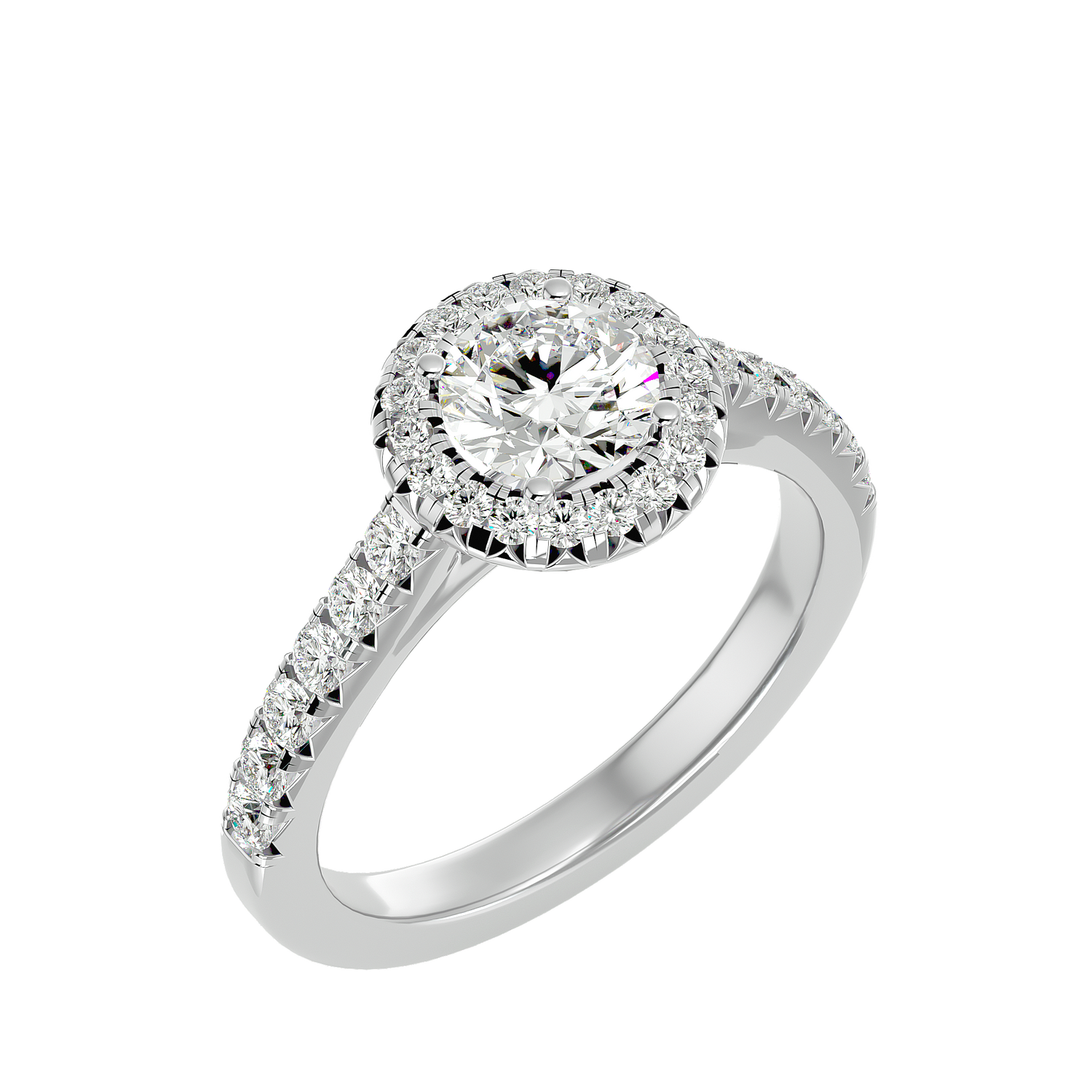 HOH Emilia Diamond Halo Ring