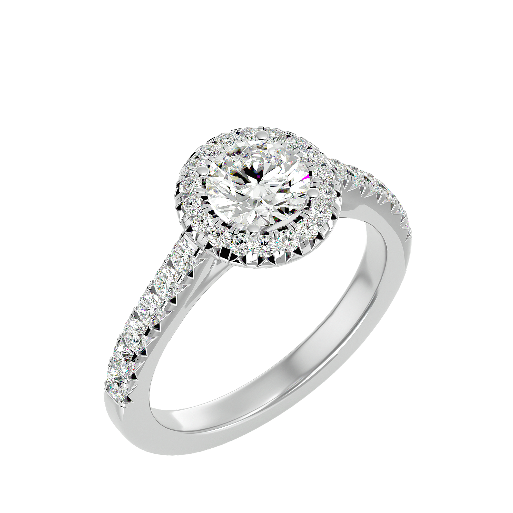 HOH Emilia Diamond Halo Ring