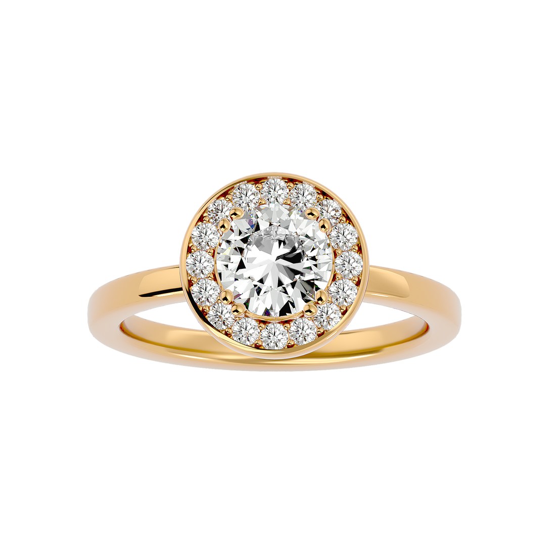 HOH Emmeline Diamond Halo Ring