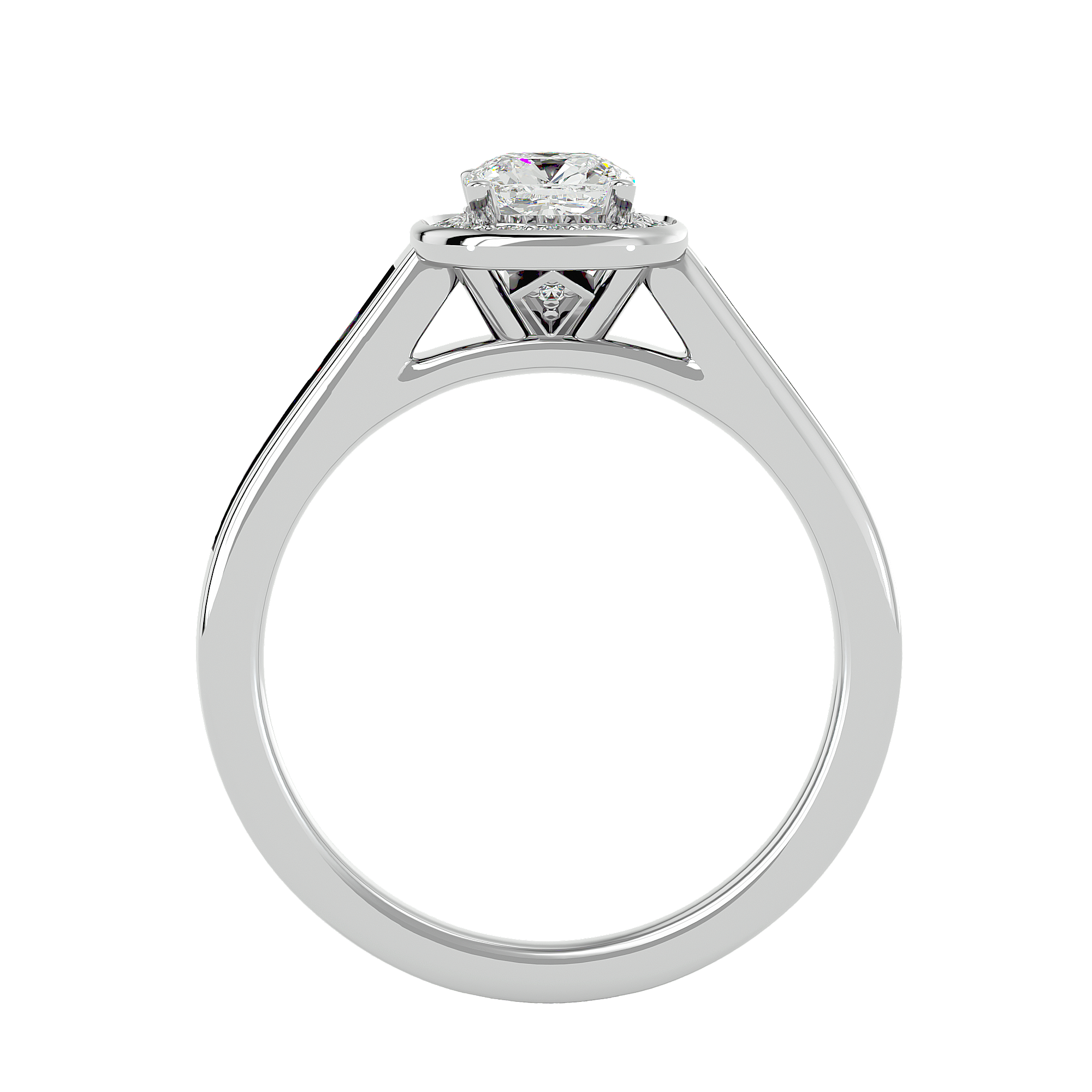 HOH Fiorella Diamond Halo Ring