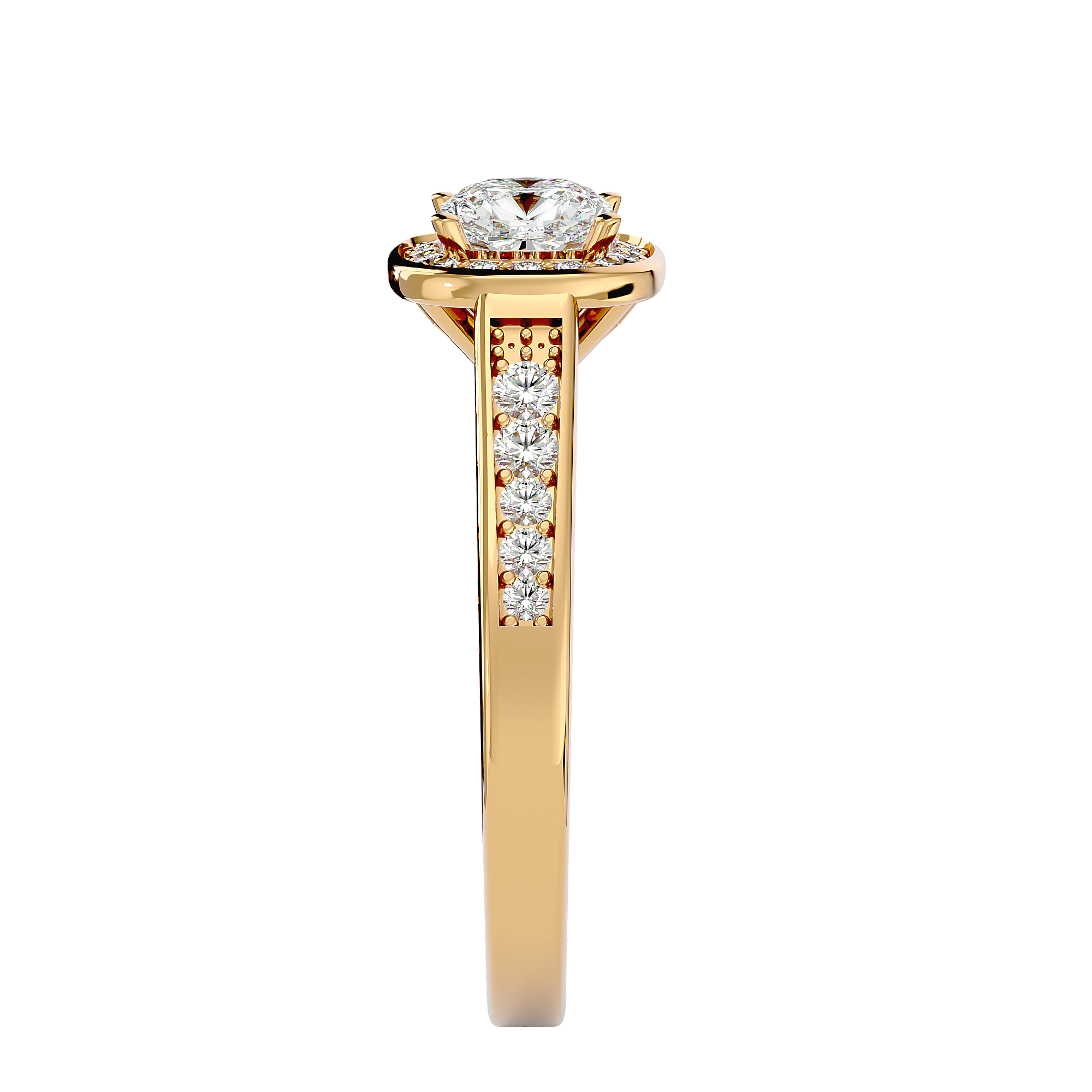 HOH Fiorella Diamond Halo Ring