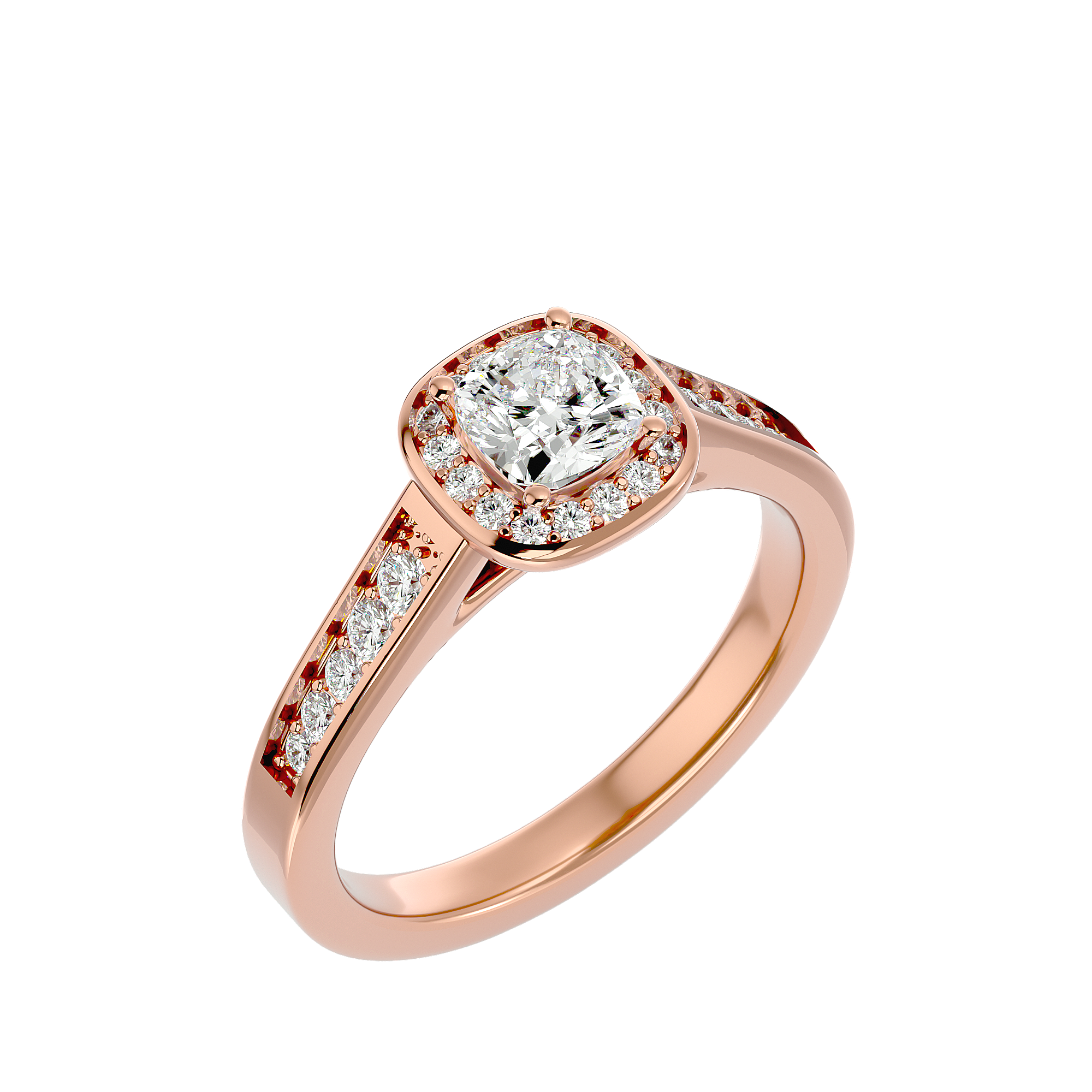 HOH Fiorella Diamond Halo Ring