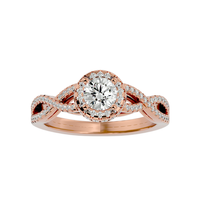 HOH Florence Diamond Halo Ring