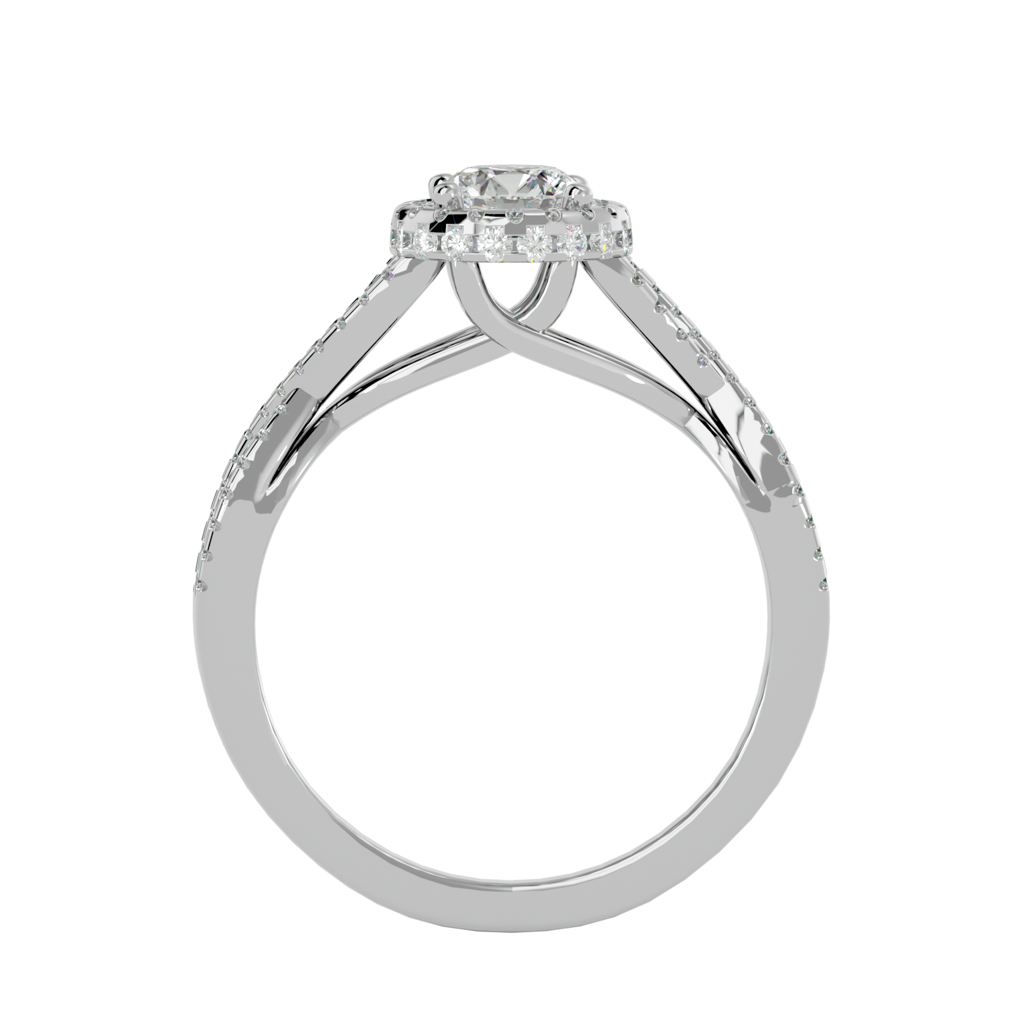 HOH Florence Diamond Halo Ring