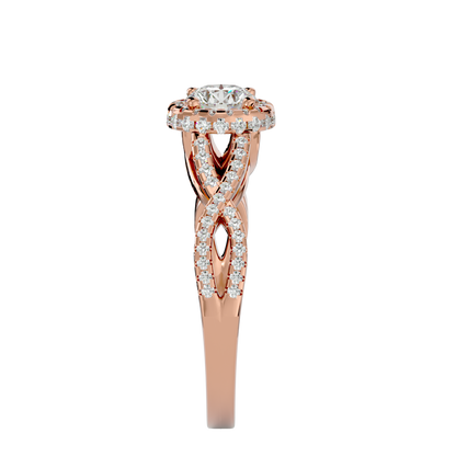 HOH Florence Diamond Halo Ring