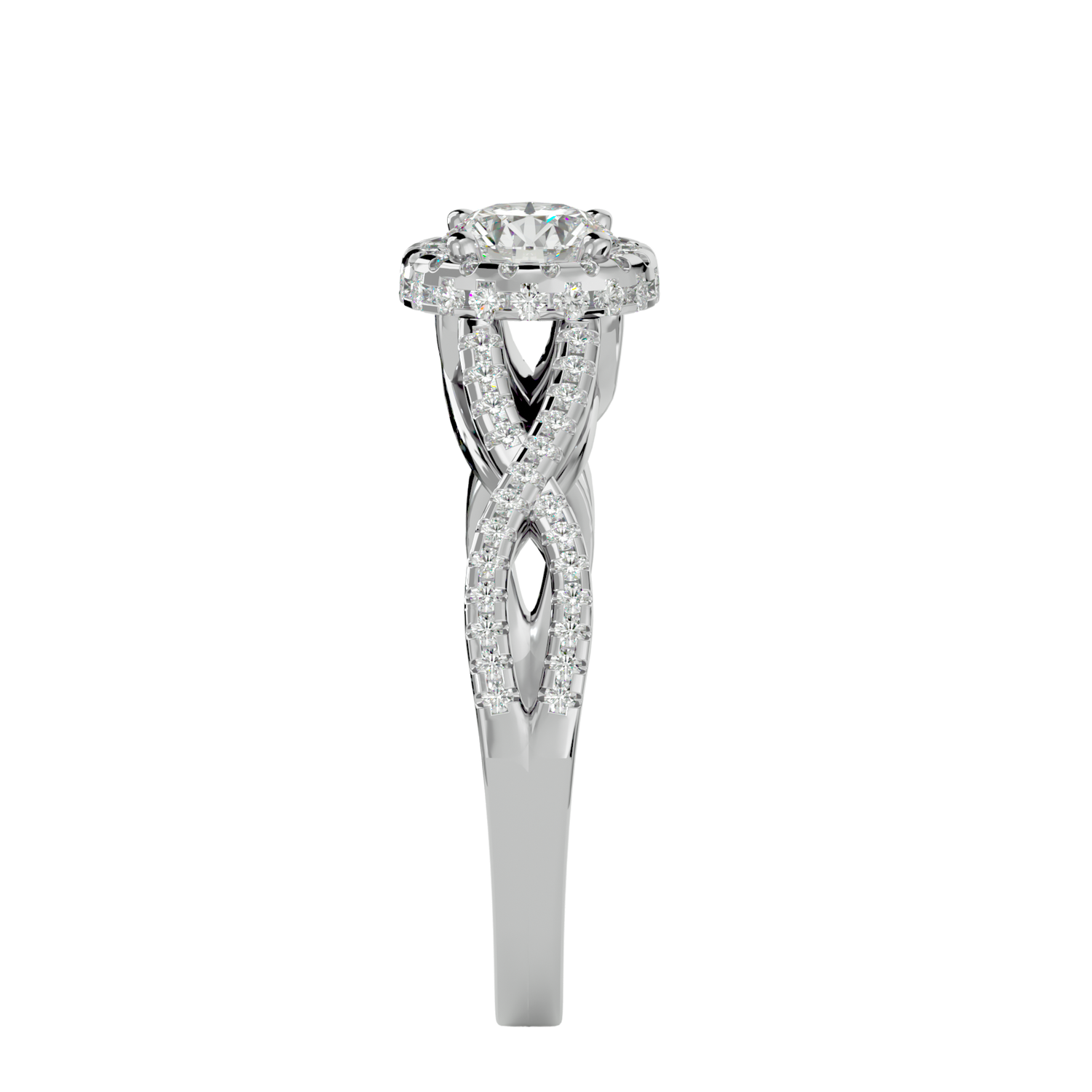 HOH Florence Diamond Halo Ring