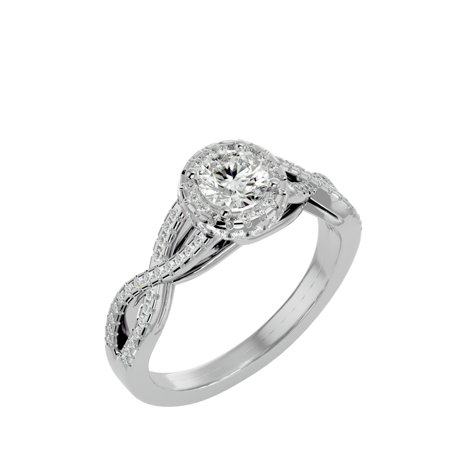 HOH Florence Diamond Halo Ring