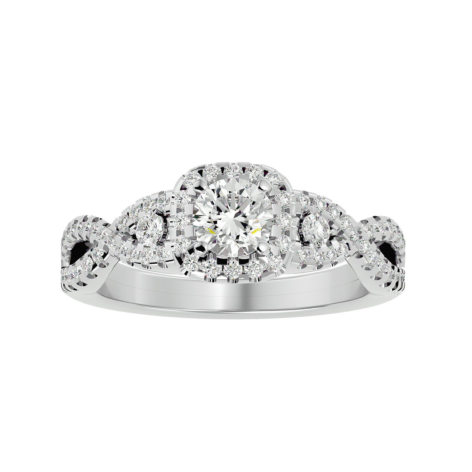 HOH Giovanna Diamond Halo Ring