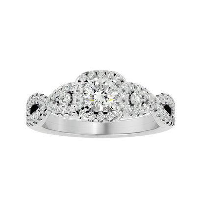 HOH Giovanna Diamond Halo Ring